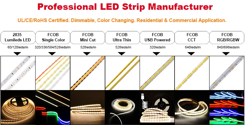 Illuminate Your Space with Style: The Beauty of Thinnest LED Strip Lights